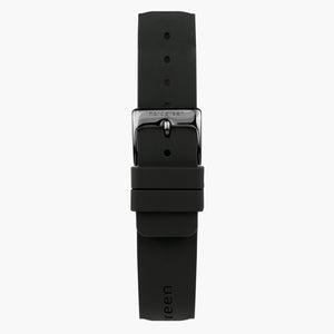 Sort Silikone - Gun Metal - 40mm/42mm